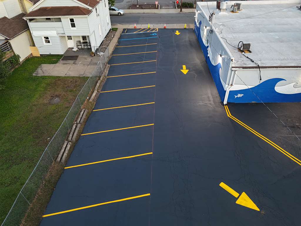 BME Sealcoating professional asphalt work in Kingston