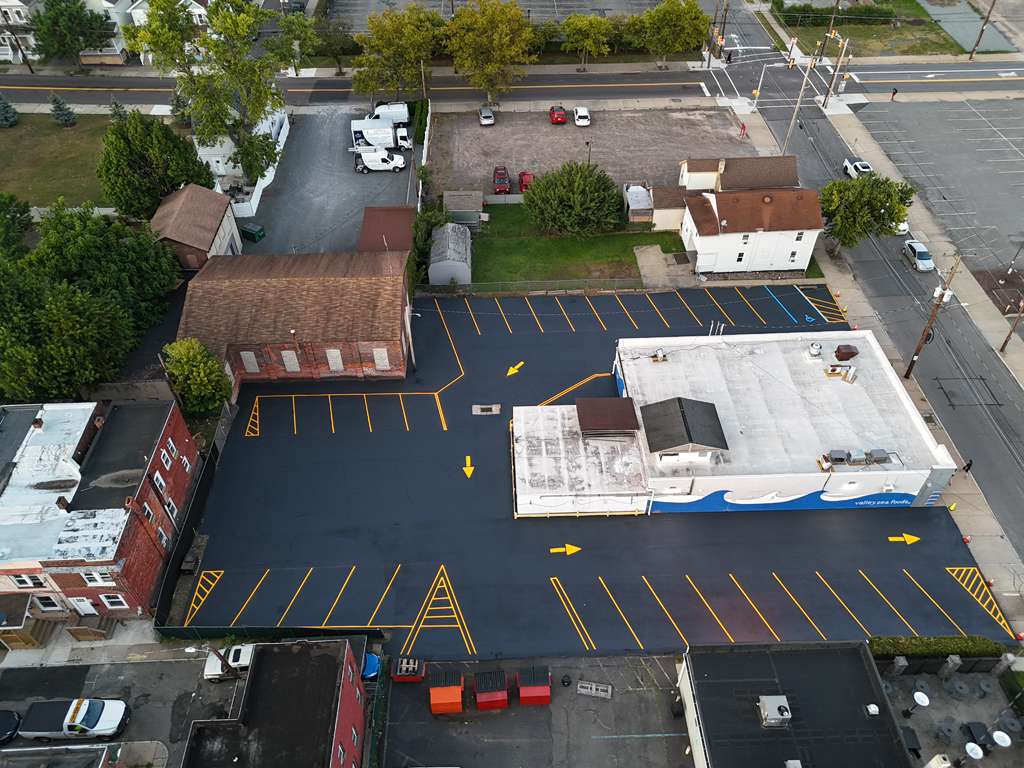 BME Sealcoating professional asphalt work in Danville